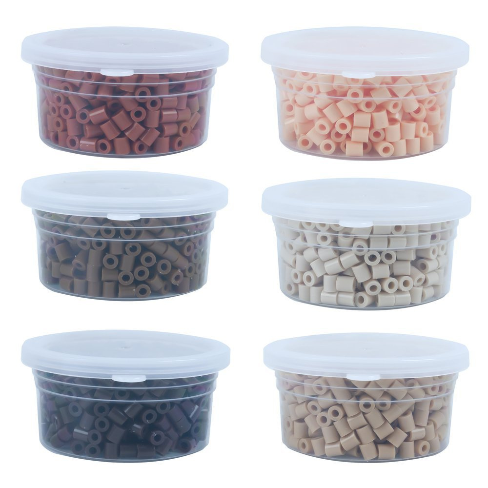 Koraliki do prasowania 3000 szt Odcienie Brązowego