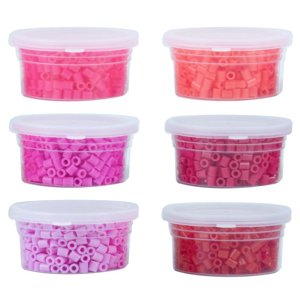 Koraliki do prasowania 3000 szt Odcienie Czerwonego