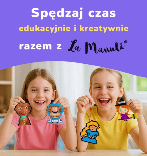 Spędzaj czas edukacyjnie i kreatywnie z La Manuli