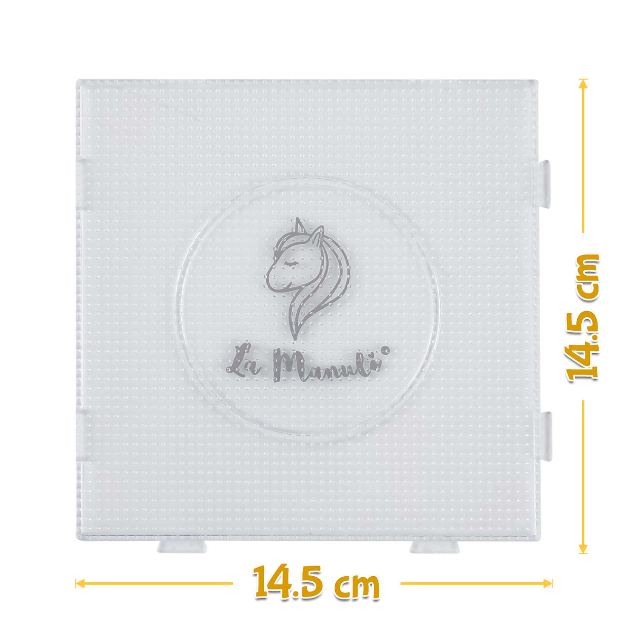 La Manuli 4x PODKŁADKI do Koralików do Prasowania Mini