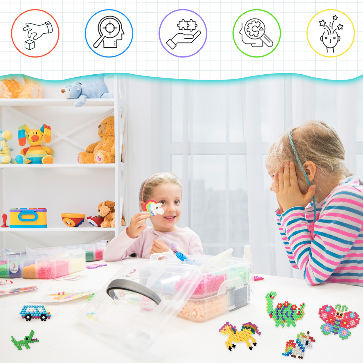 KORALIKI WODNE La Manuli - kuferek XXL 24000szt