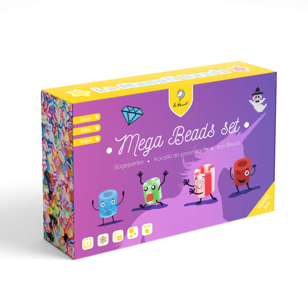 Koraliki do prasowania Zestaw Mega Set