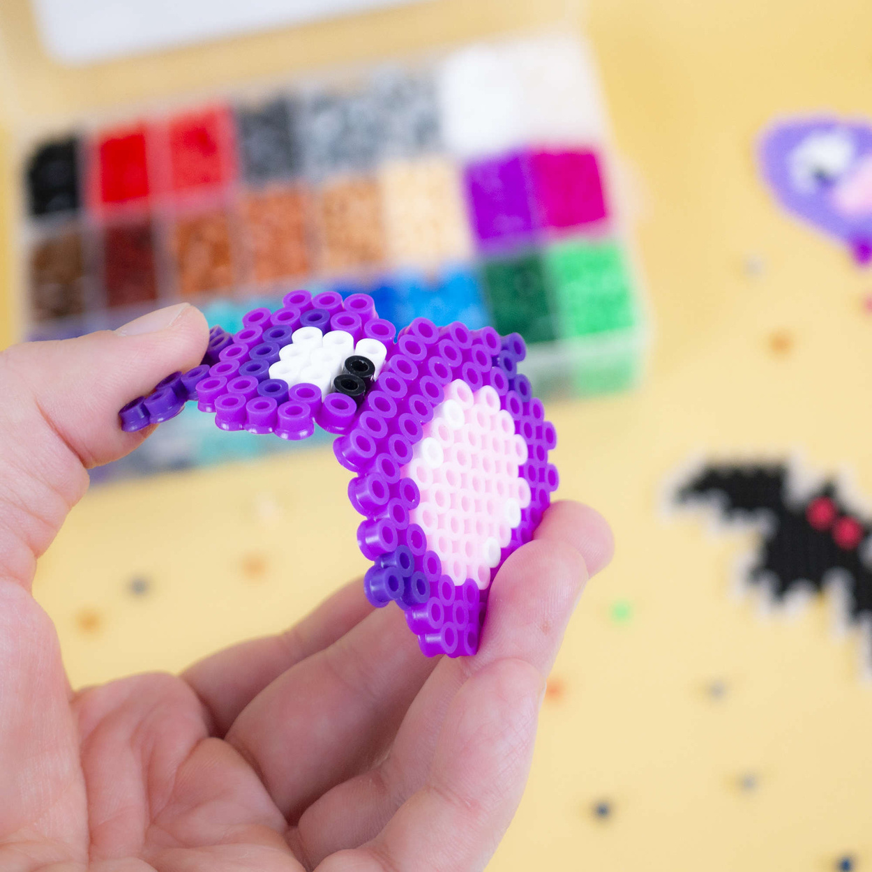 Koraliki do prasowania 4500 szt CIEMNE Kolory