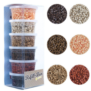 Koraliki do prasowania 3000 szt Odcienie Brązowego