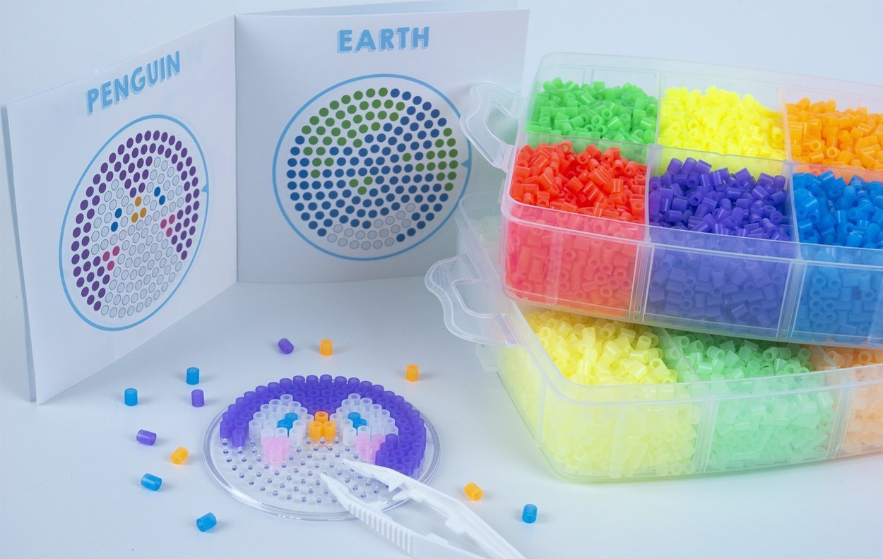 Koraliki do prasowania Zestaw 10 000 szt Kuferek XL LA-61