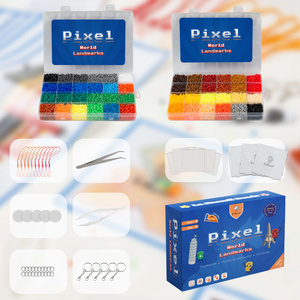 Mini Koraliki do prasowania Zestaw Światowe Budowle