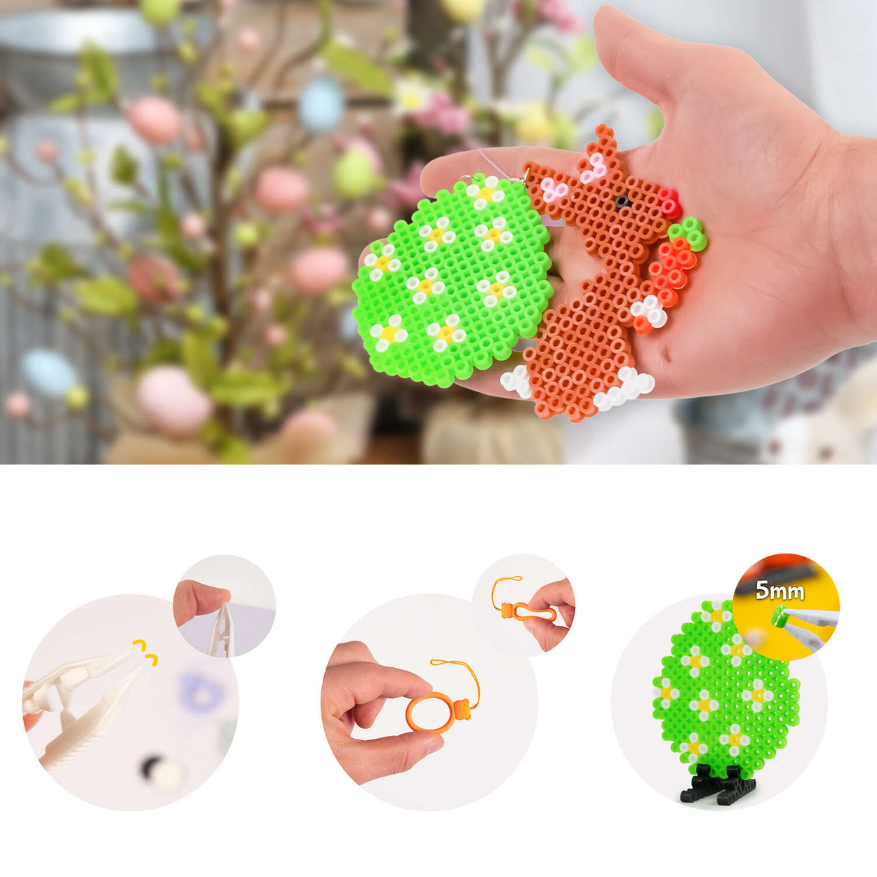 Koraliki do prasowania Zestaw Wielkanocny