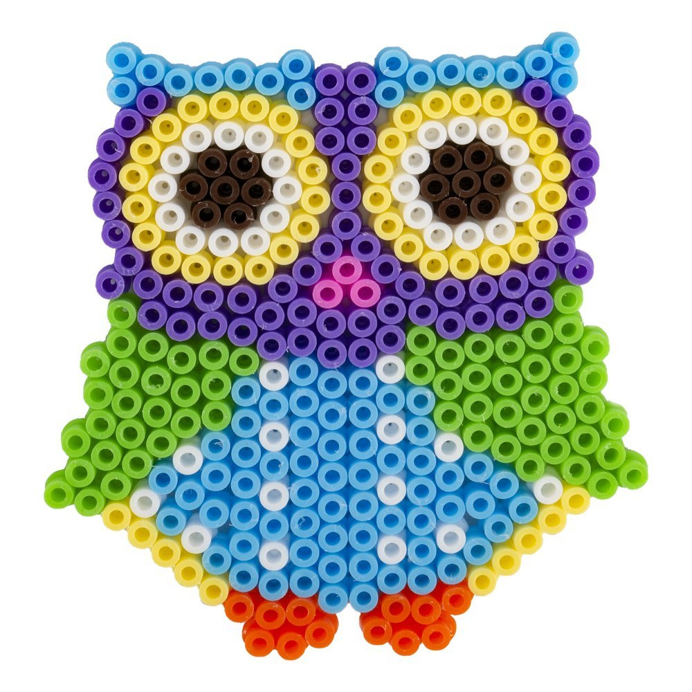 Koraliki do prasowania Szablon SOWA