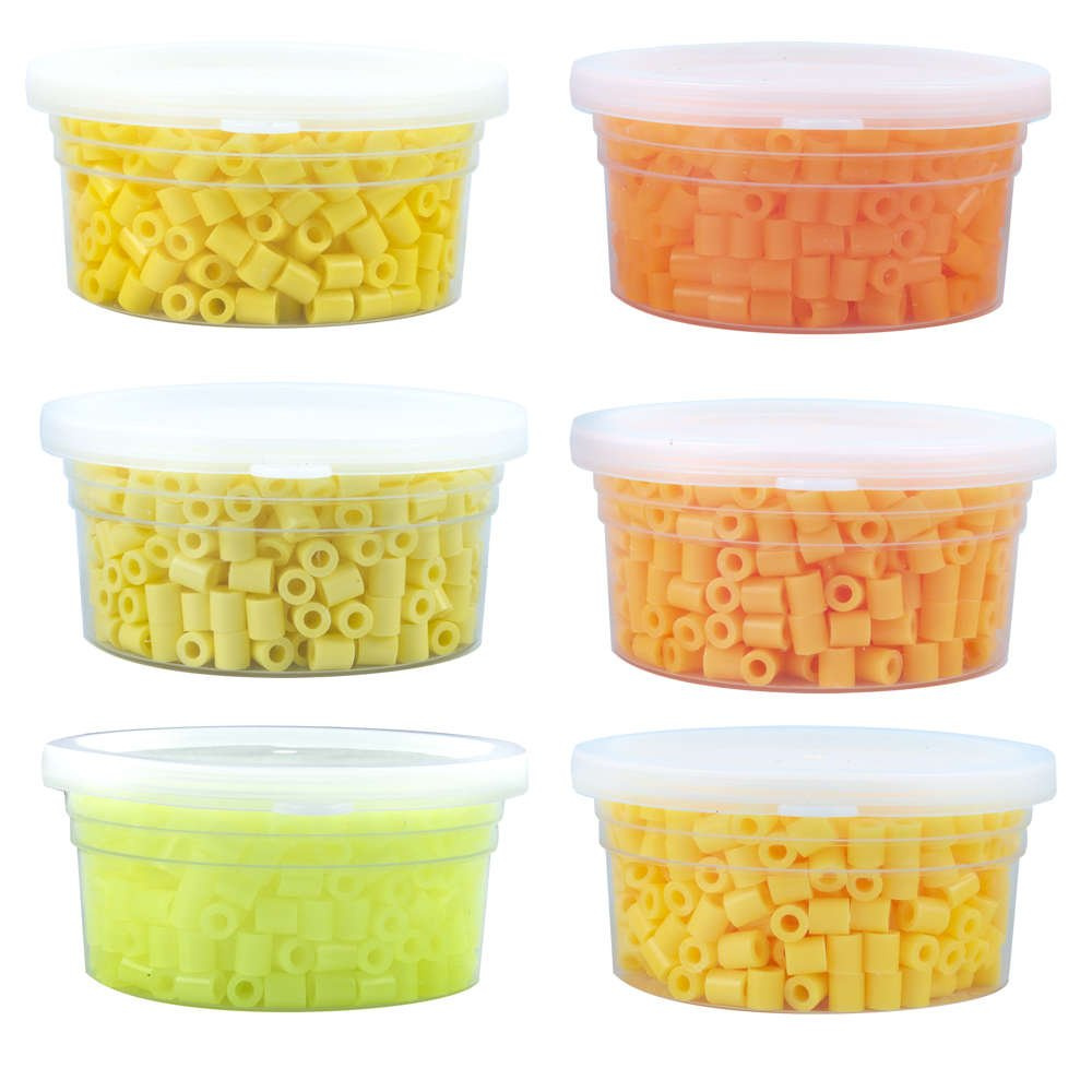 Koraliki do prasowania 3000 szt Odcienie Żółtego