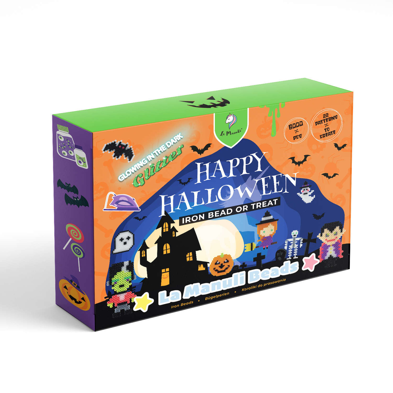 Koraliki do prasowania Zestaw Halloween