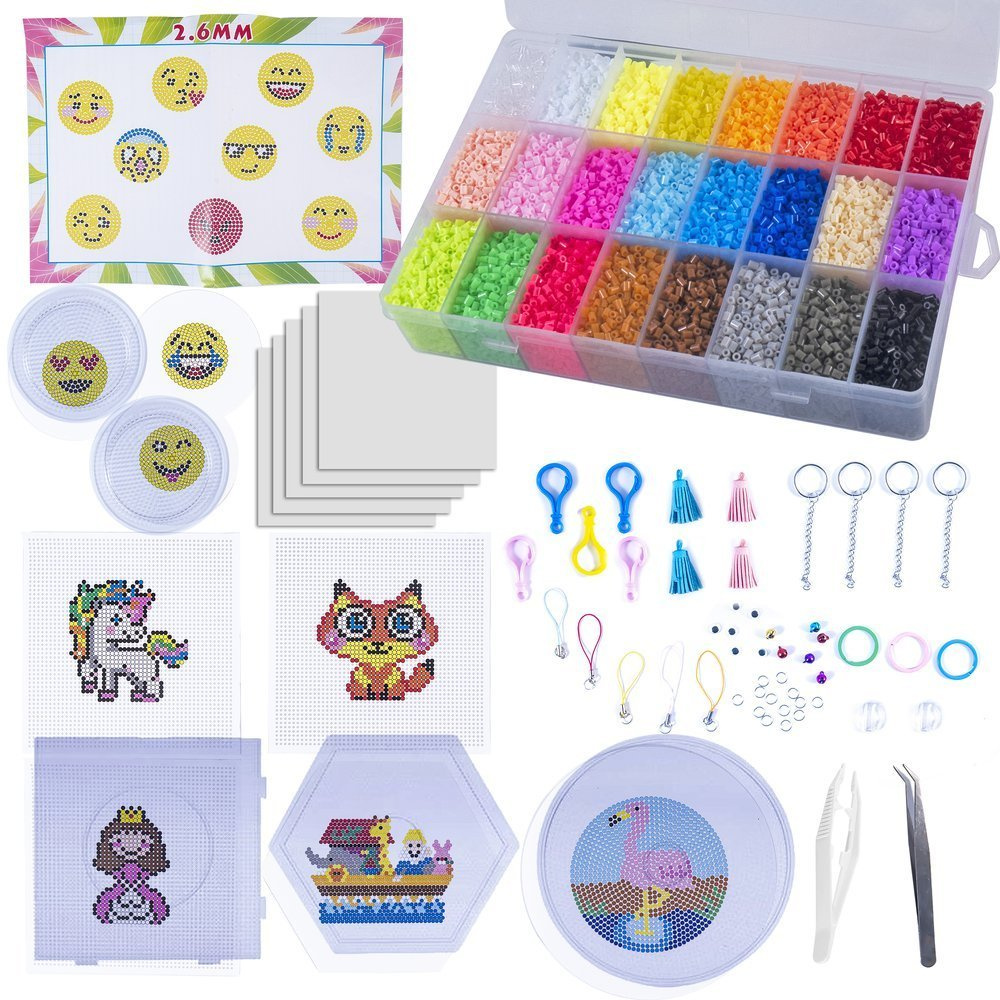 Mini Koraliki do prasowania Zestaw Uniwersalny