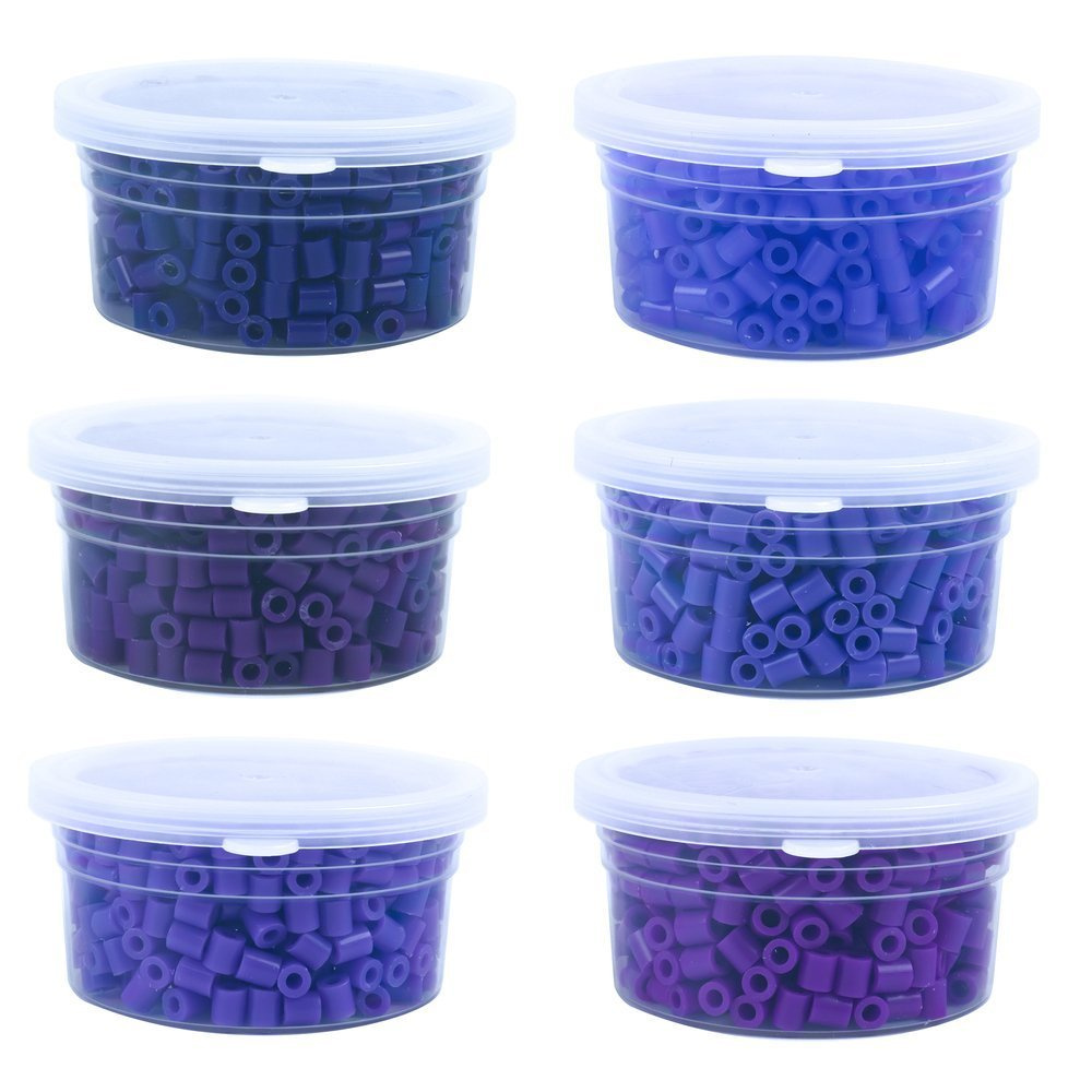 Koraliki do prasowania 3000 szt Odcienie Fioletowego