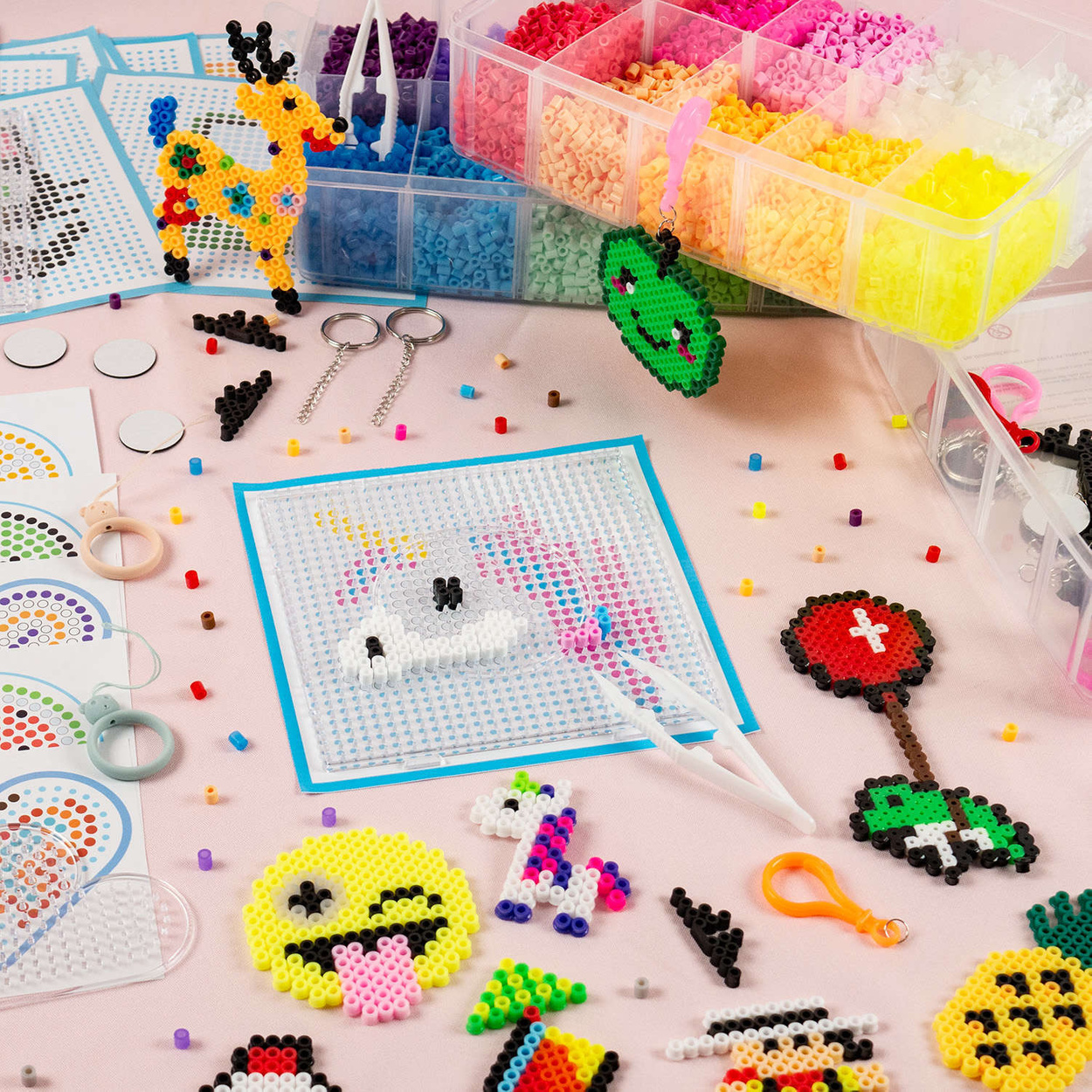 Koraliki do prasowania Zestaw 24 000 szt Kuferek XXL LA-25