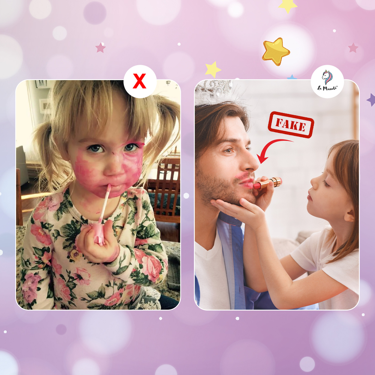 Kosmetyki dla dziewczynki - zestaw Paris