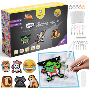 Koraliki do prasowania Zestaw Memy i Emoji