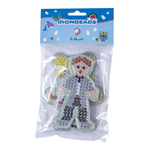 Szablony do Koralików do prasowania DZIEWCZYNKA MIŚ CHŁOPIEC