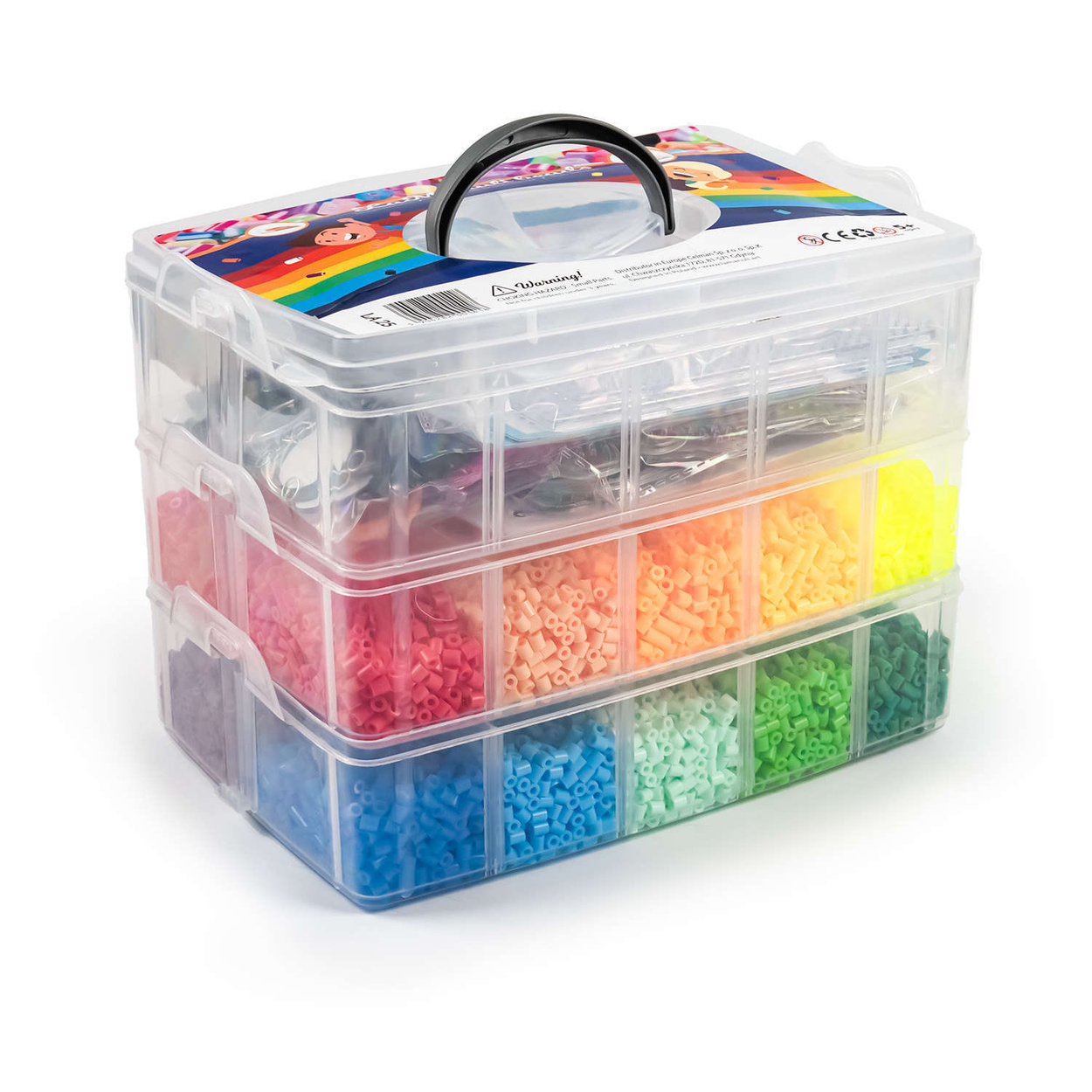 Koraliki do prasowania Zestaw 24 000 szt Kuferek XXL LA-25