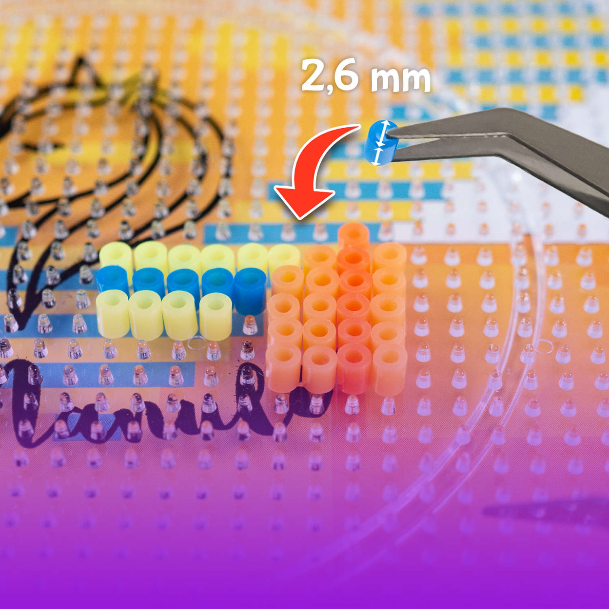 Mini Koraliki do prasowania Zestaw Światowe Budowle