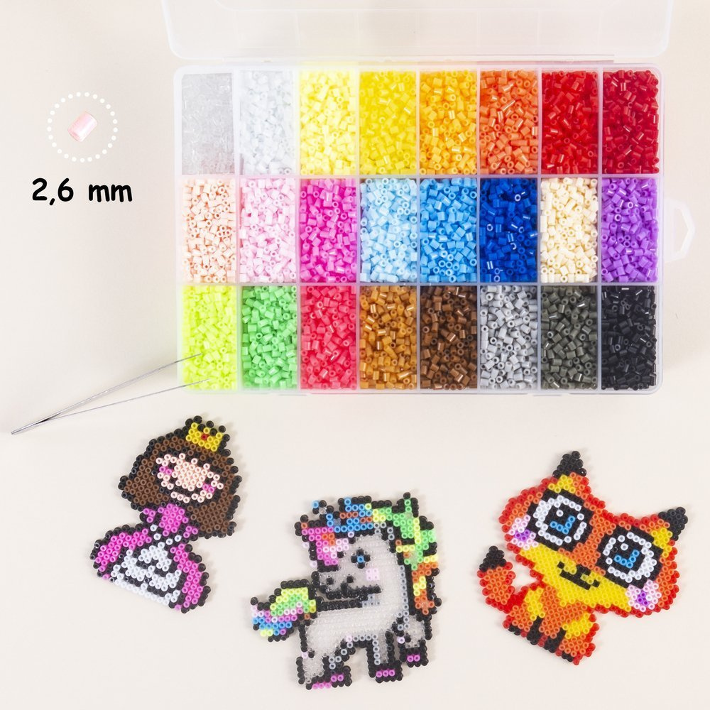 Mini Koraliki do prasowania Zestaw Uniwersalny