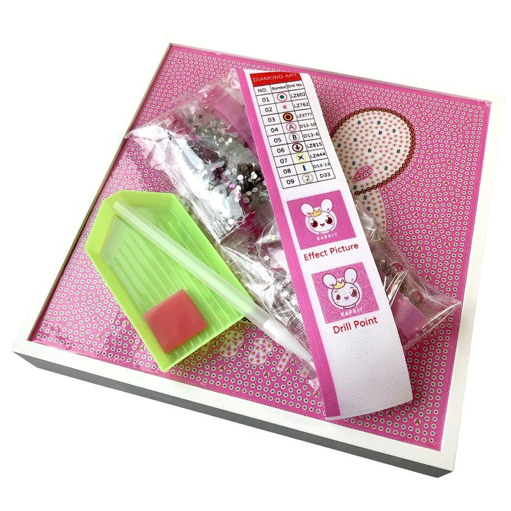 Haft Diamentowy Wzór KRÓLIK La Manuli