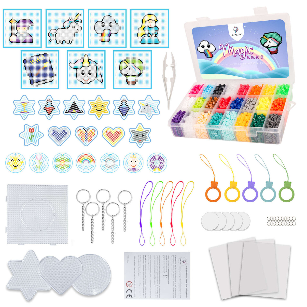 Koraliki do prasowania Zestaw Magic Land