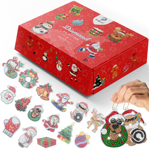 La Manuli Haft Diamentowy dla Dzieci - Świąteczny Zestaw Diamond Painting DP01