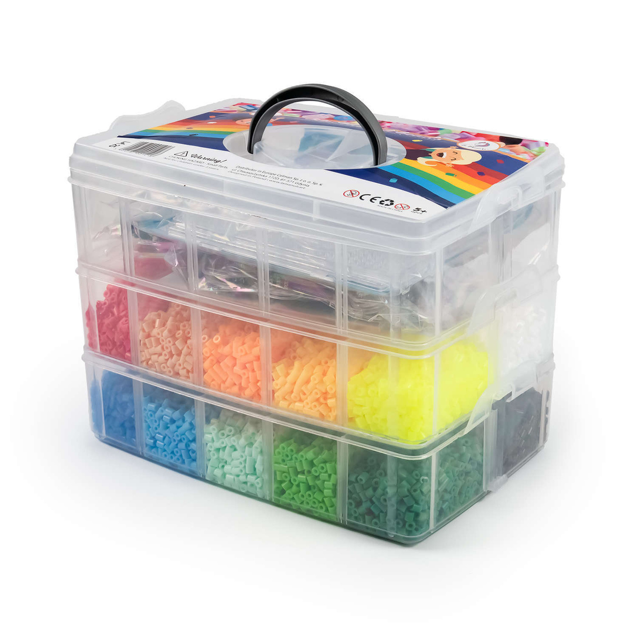 Koraliki do prasowania Zestaw 24 000 szt Kuferek XXL LA-25