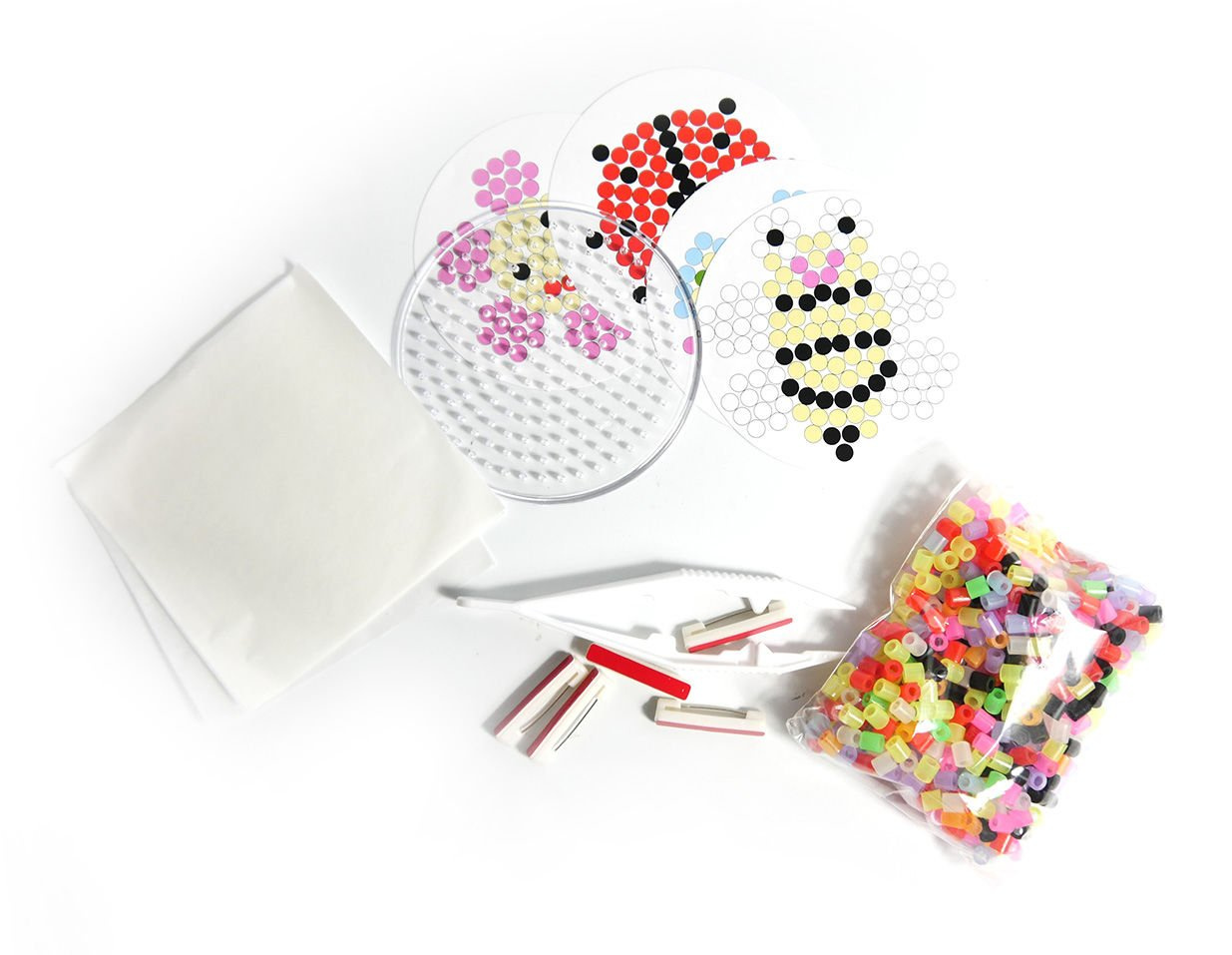 Koraliki do prasowania Zestaw Zwierzęta Łąkowe