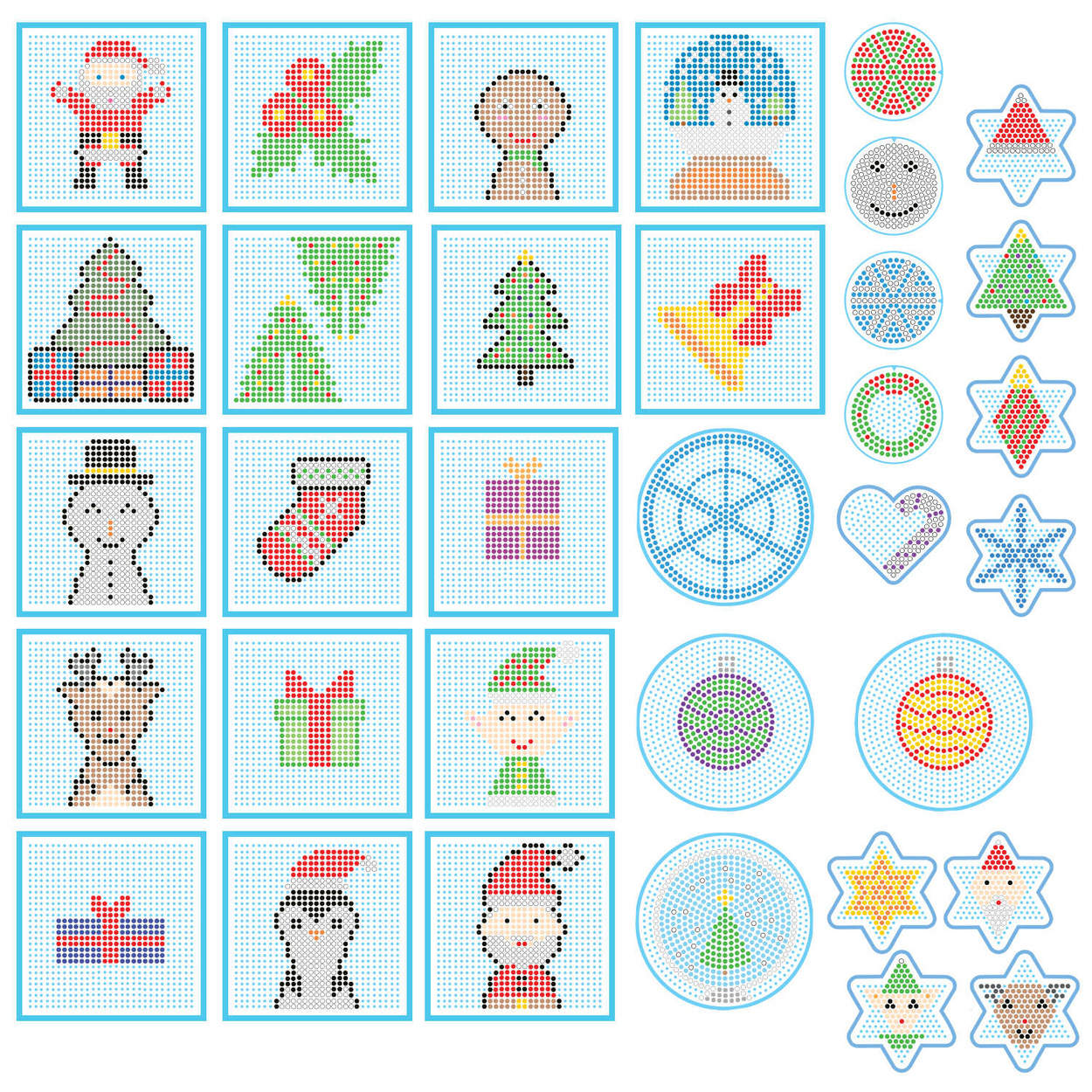 Koraliki do prasowania Zestaw Happy Christmas