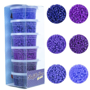 Koraliki do prasowania 3000 szt Odcienie Fioletowego