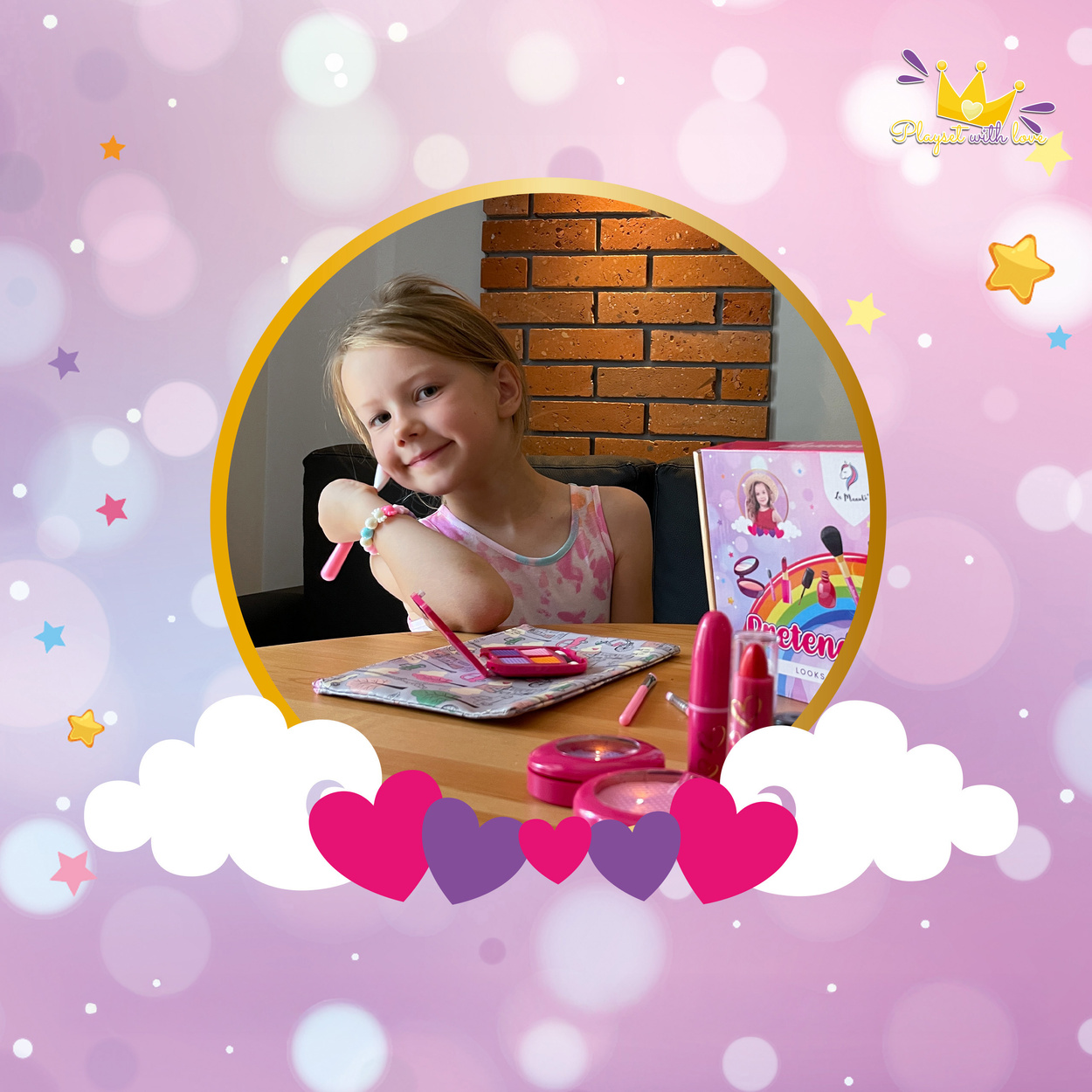 Kosmetyki dla dziewczynki - zestaw Beauty