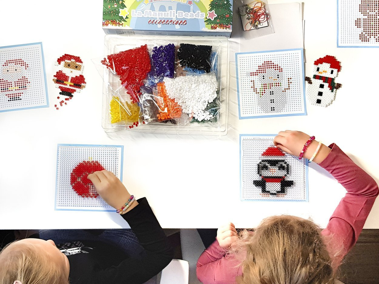 Koraliki do prasowania Zestaw Świąteczne Dekoracje