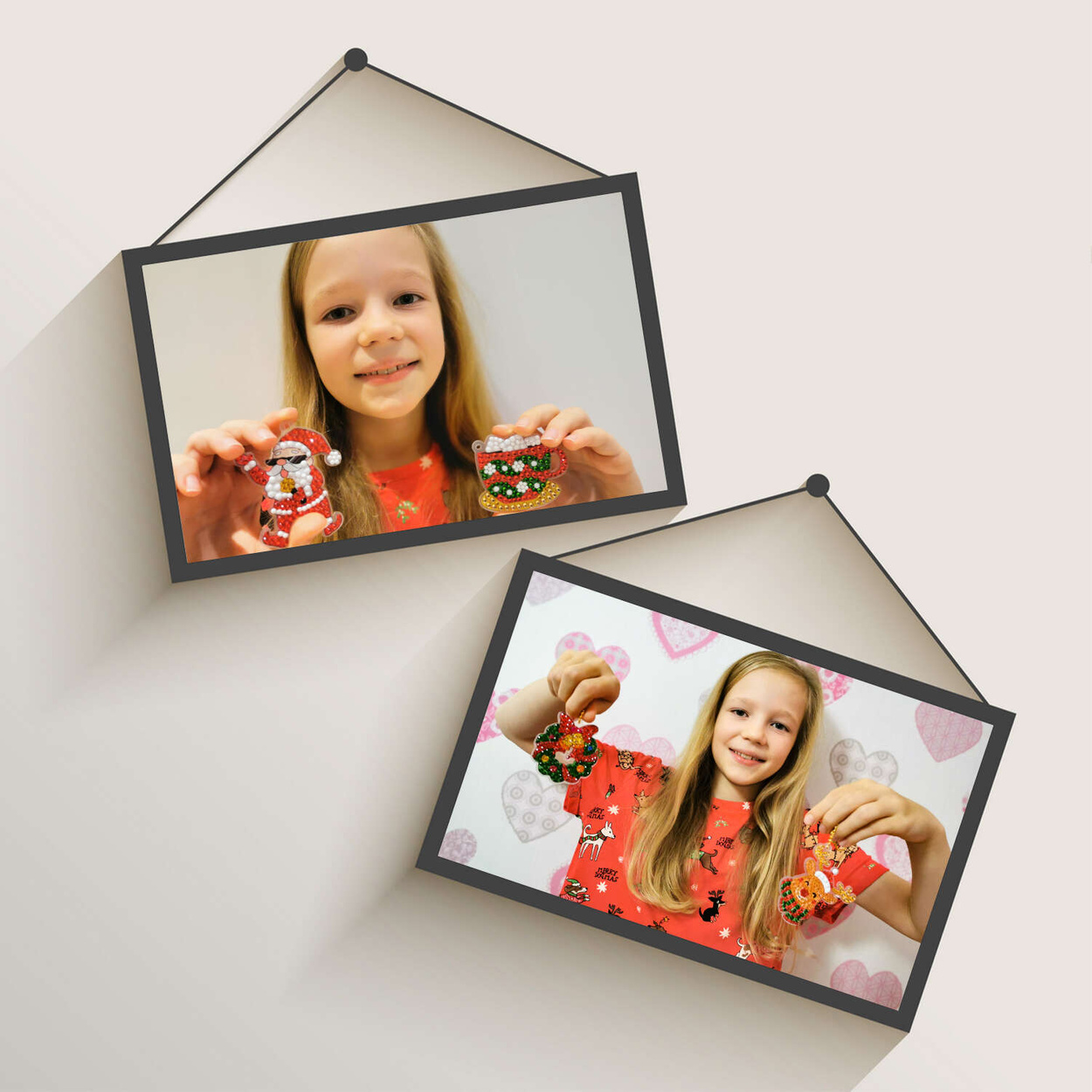 La Manuli Haft Diamentowy dla Dzieci - Świąteczny Zestaw Diamond Painting DP03