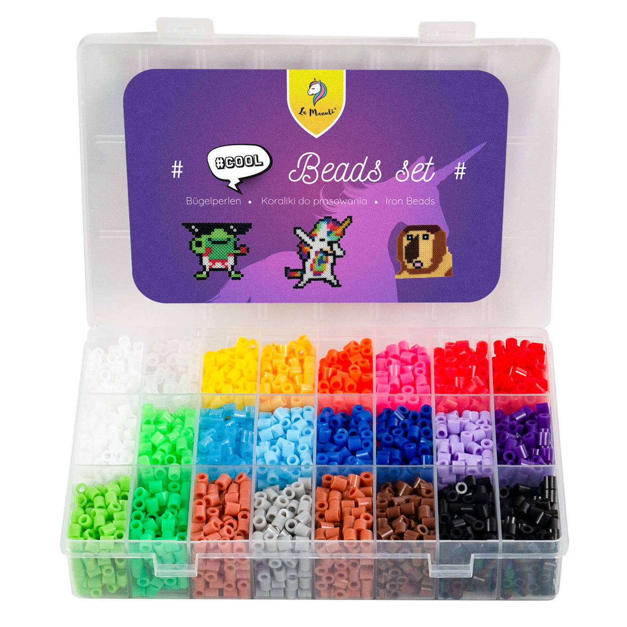 Koraliki do prasowania Zestaw Memy i Emoji