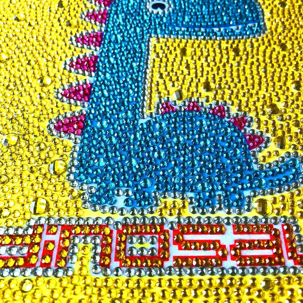 Haft Diamentowy Wzór DINOZAUR La Manuli