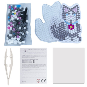 Koraliki do prasowania Szablon KOT