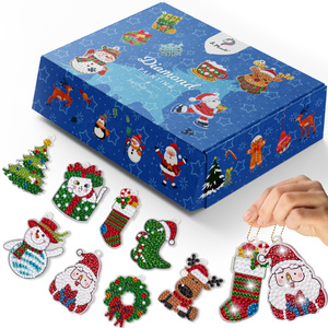 La Manuli Haft Diamentowy dla Dzieci - Świąteczny Zestaw Diamond Painting