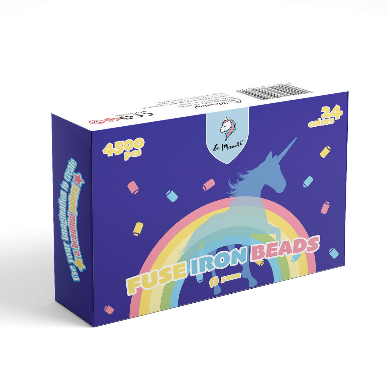 Koraliki do prasowania 4500 szt MIX kolorów