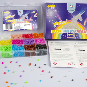 Koraliki do prasowania 4000 szt BROKATOWE Kolory