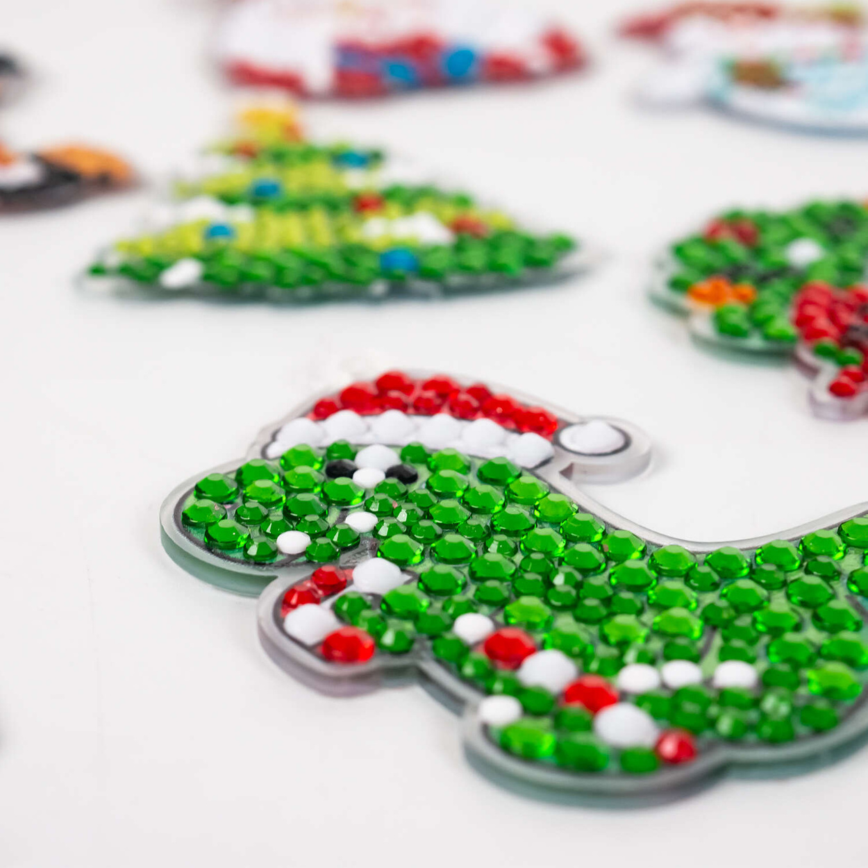 La Manuli Haft Diamentowy dla Dzieci - Świąteczny Zestaw Diamond Painting