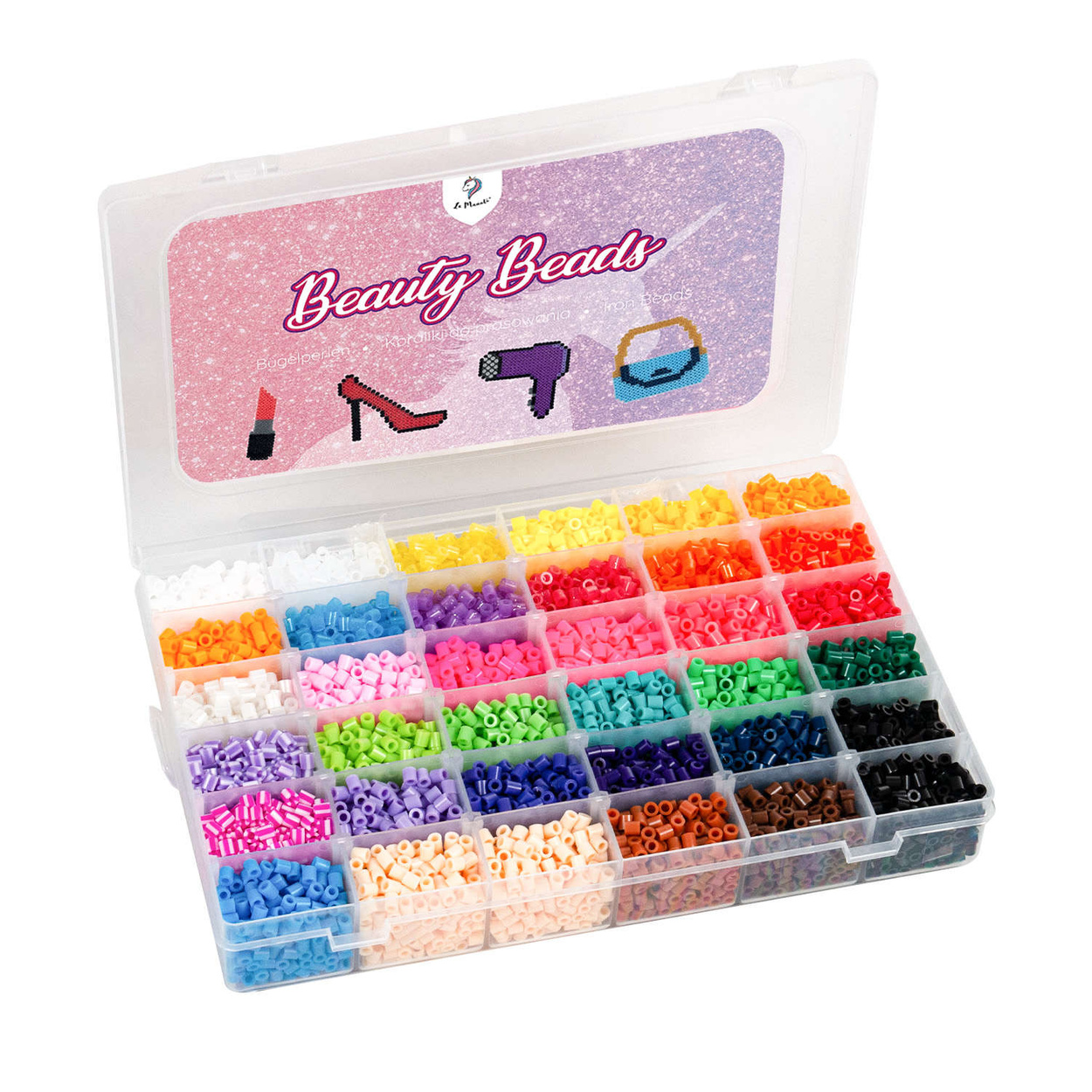 Koraliki do prasowania Zestaw Toaletka