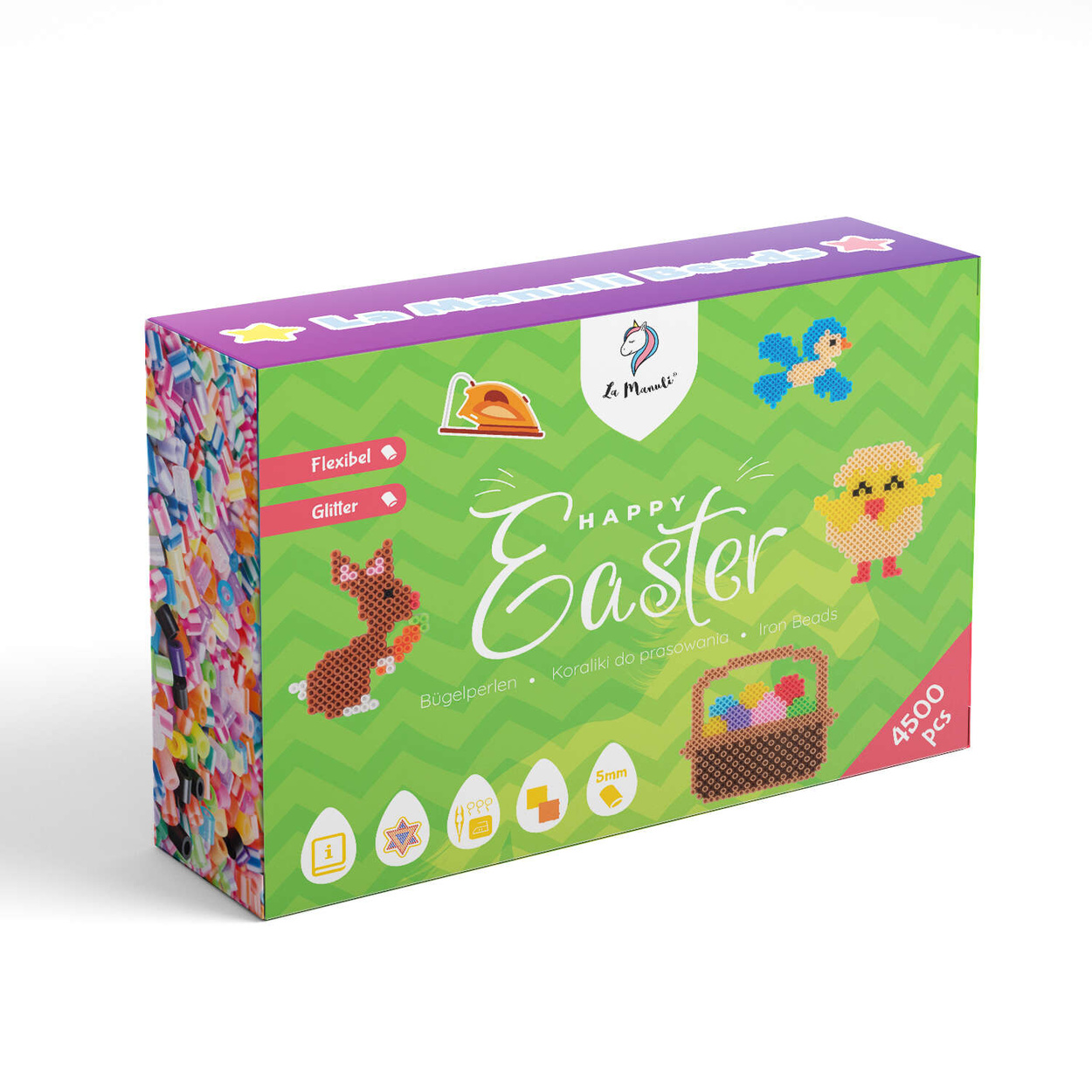 Koraliki do prasowania Zestaw Wielkanocny