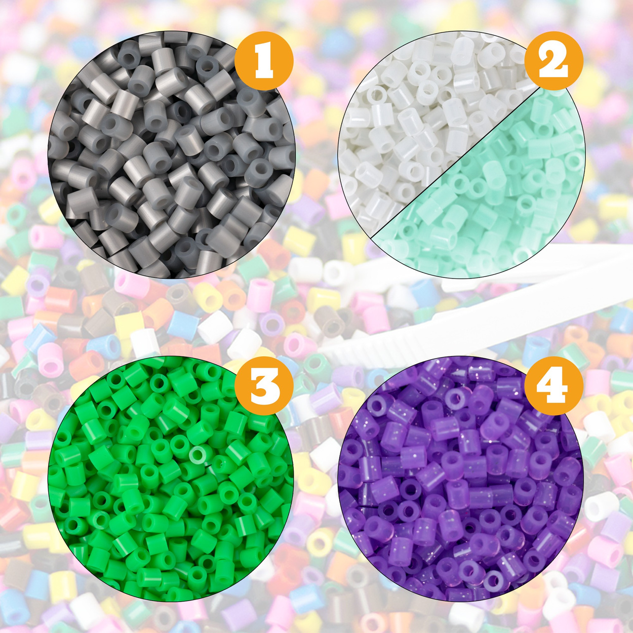 Koraliki do prasowania Zestaw Halloween