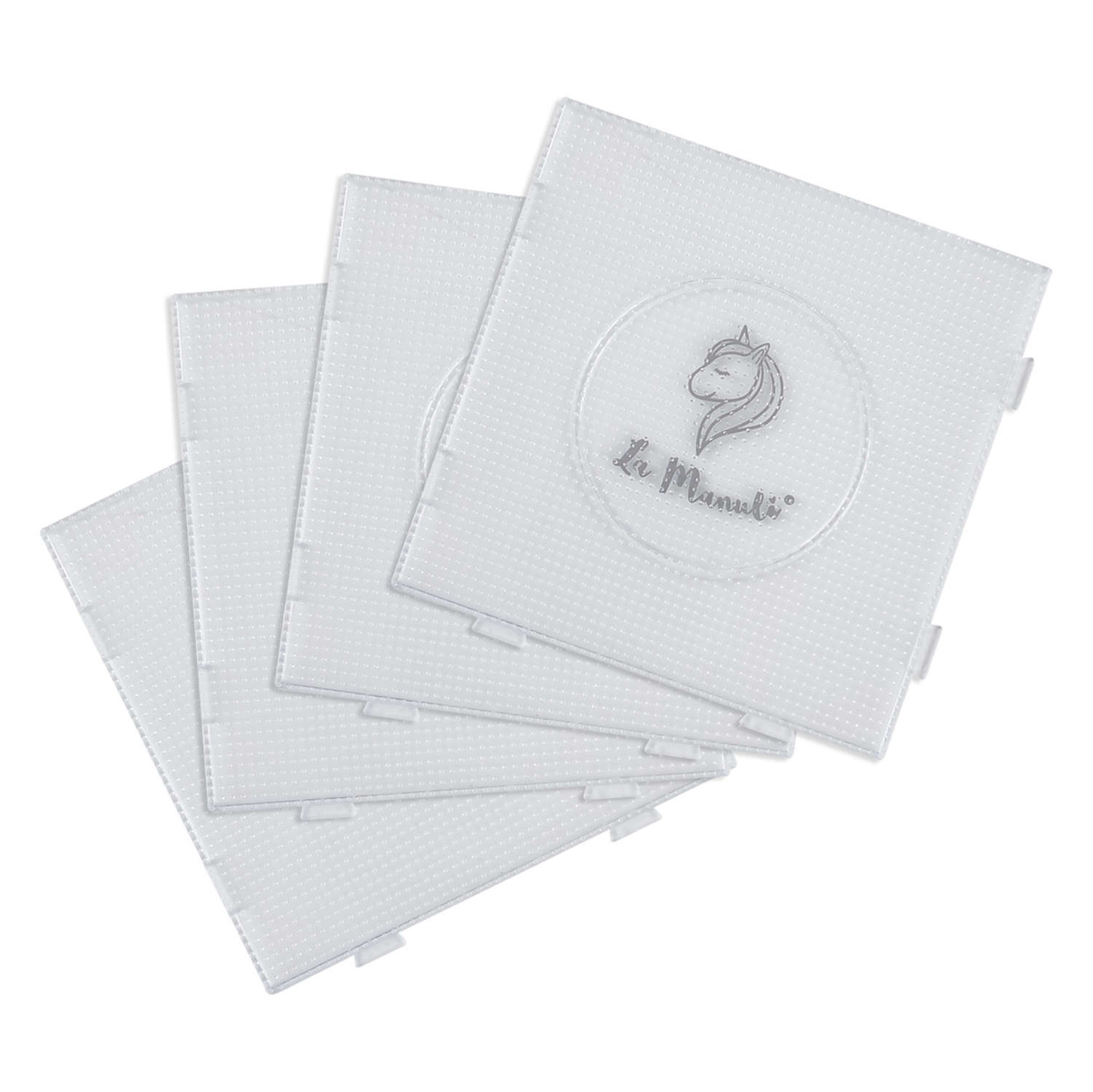 La Manuli 4x PODKŁADKI do Koralików do Prasowania Mini