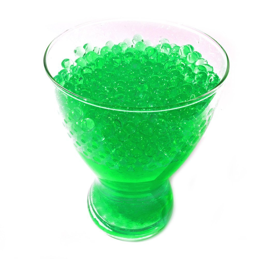 Kulki wodne, żelowe La Manuli - kryształowo-zielone