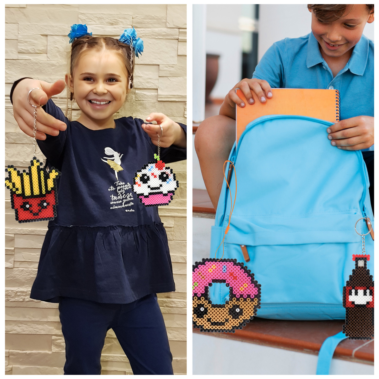 Koraliki do prasowania Zestaw Fastfood