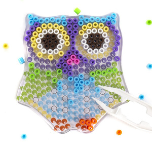 Koraliki do prasowania Szablon SOWA