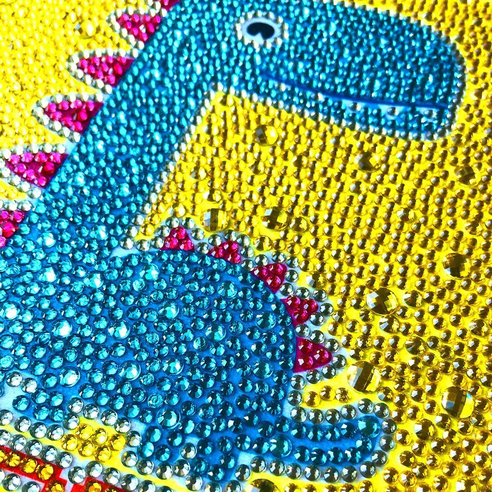 Haft Diamentowy Wzór DINOZAUR La Manuli