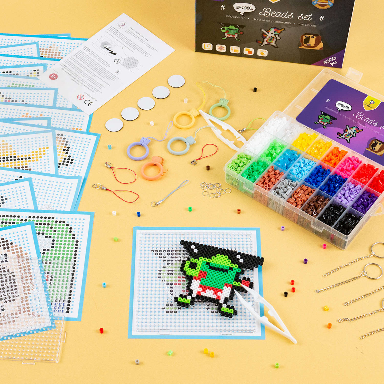 Koraliki do prasowania Zestaw Memy i Emoji