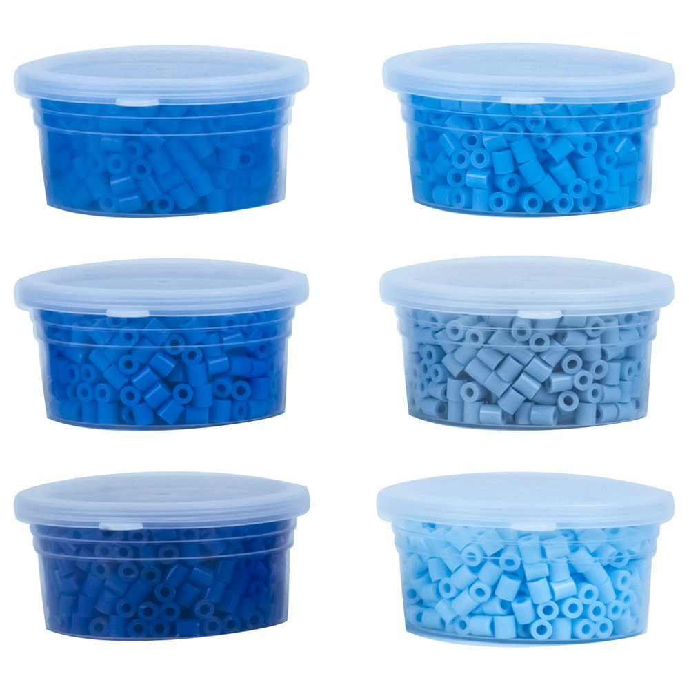 Koraliki do prasowania 3000 szt Odcienie Niebieskiego